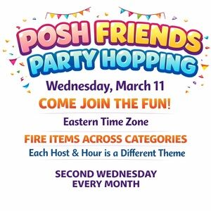 3/11/2026 Posh Friends Party Hopping Train come join us as a host!!